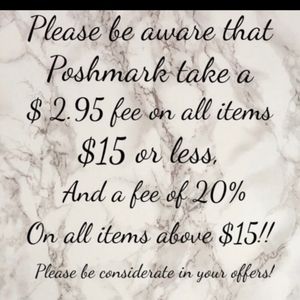 I except all reasonable offers!